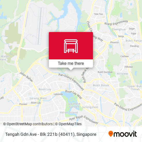 Tengah Gdn Ave - Blk 221b (40411) map