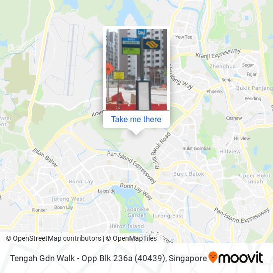 Tengah Gdn Walk - Opp Blk 236a (40439) map