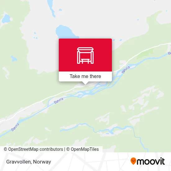 Gravvollen map