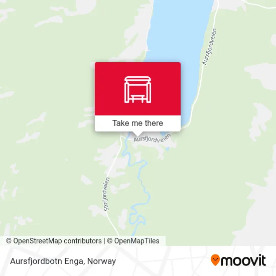 Aursfjordbotn Enga map