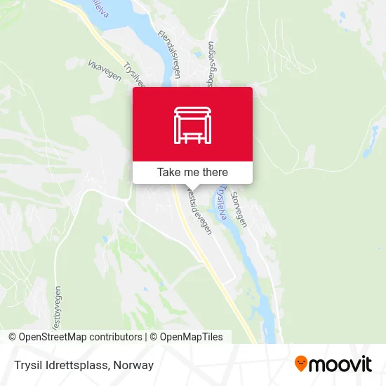 Trysil Idrettsplass map