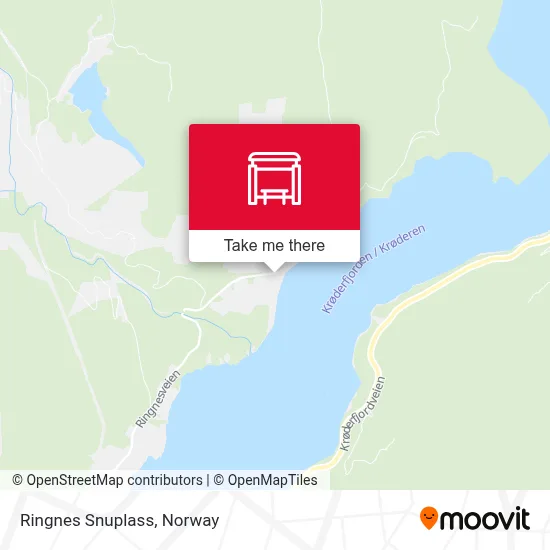 Ringnes Snuplass map