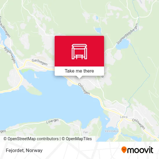 Fejordet map