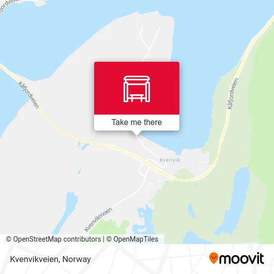 Kvenvikveien map