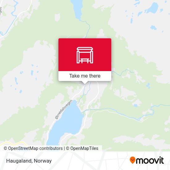 Haugaland map