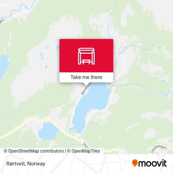Rørtveit map