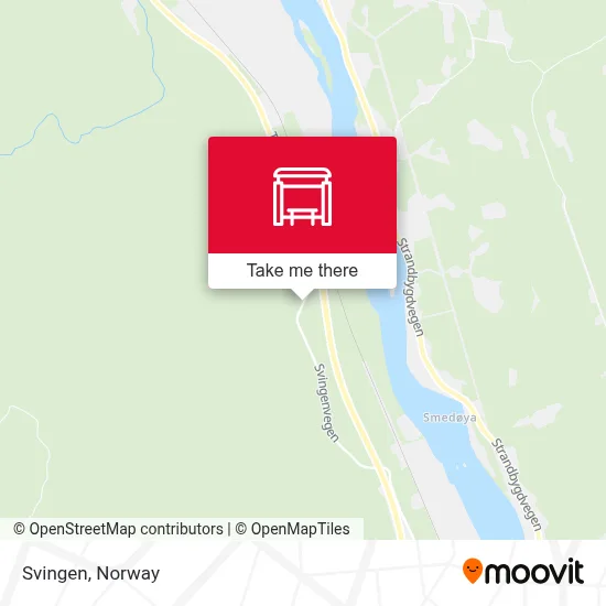 Svingen map