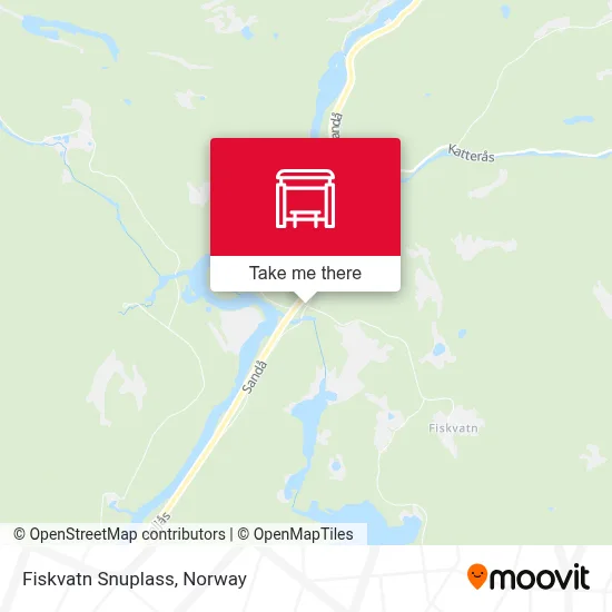 Fiskvatn Snuplass map