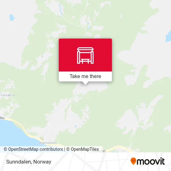Sunndalen map