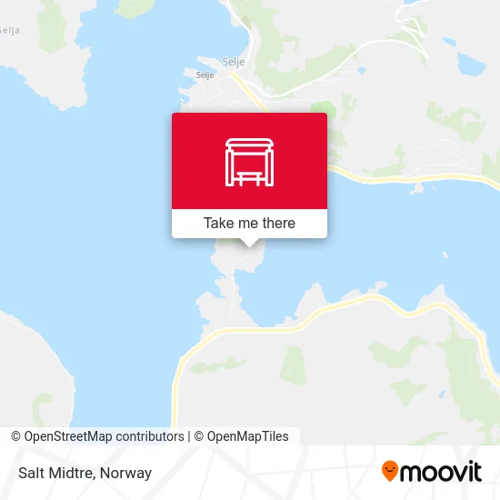 Salt Midtre map
