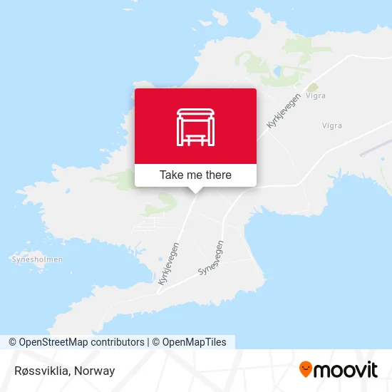 Røssviklia map