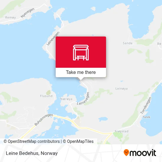 Leine Bedehus map