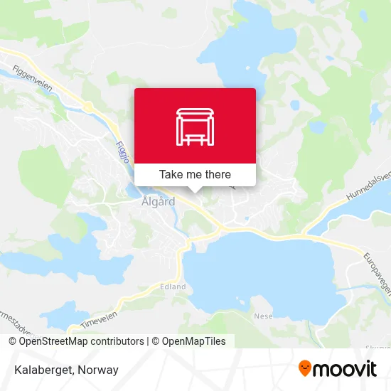 Kalaberget map