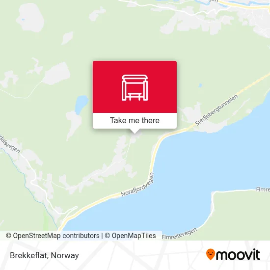 Brekkeflat map