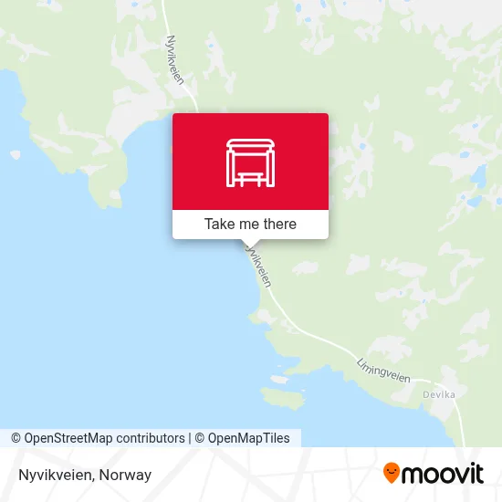 Nyvikveien map