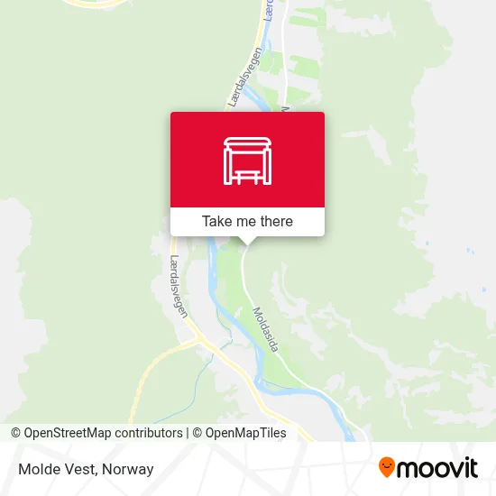 Molde Vest map
