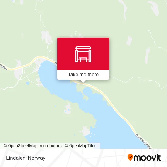 Lindalen map