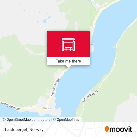 Lasteberget map