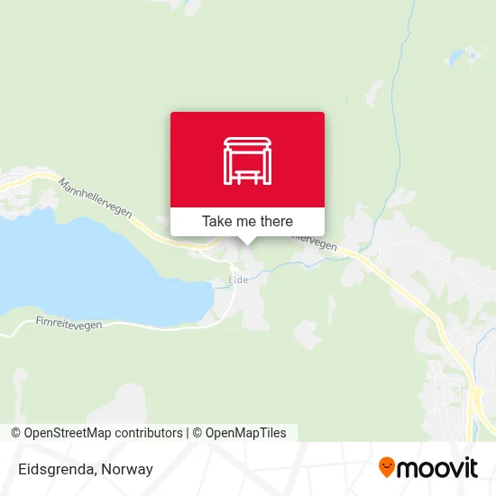 Eidsgrenda map