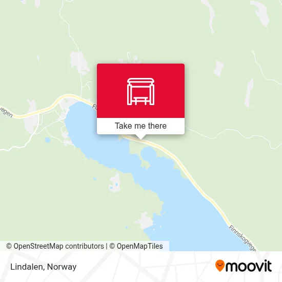 Lindalen map