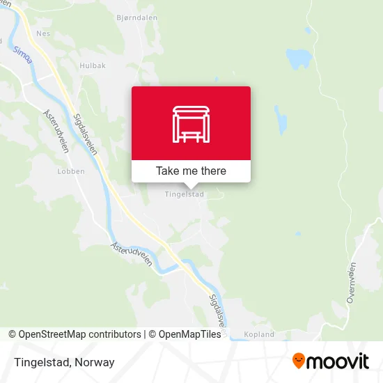 Tingelstad map