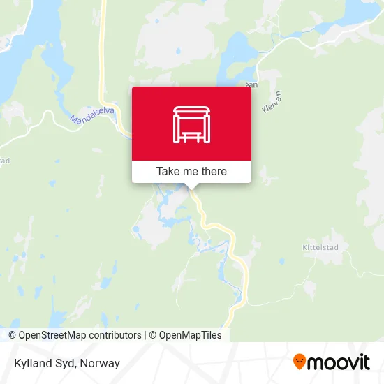 Kylland Syd map