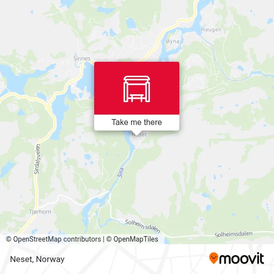 Neset map