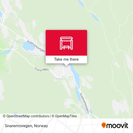 Snaremovegen map