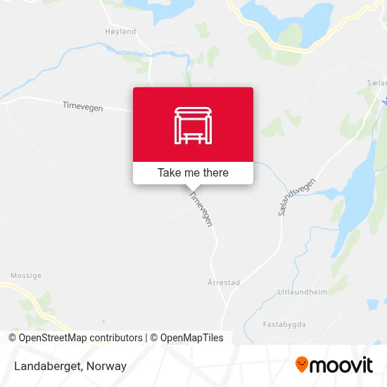 Landaberget map