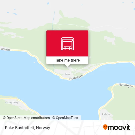 Rake Bustadfelt map