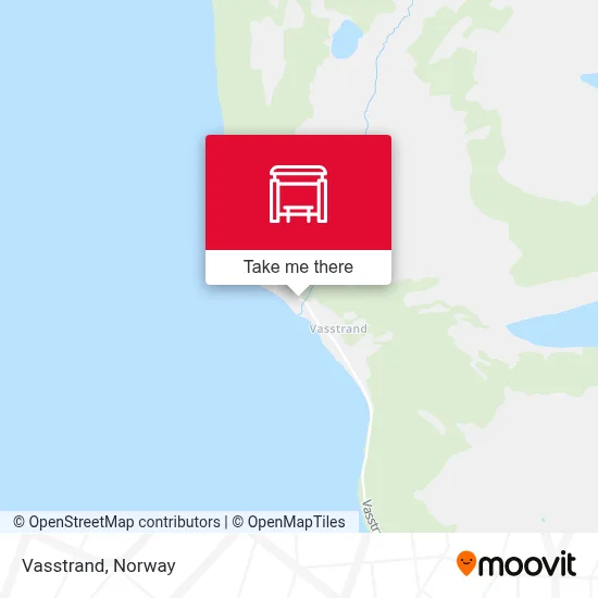 Vasstrand map