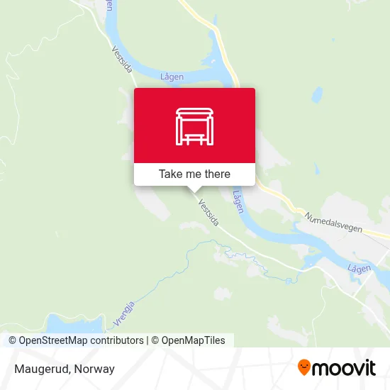 Maugerud map