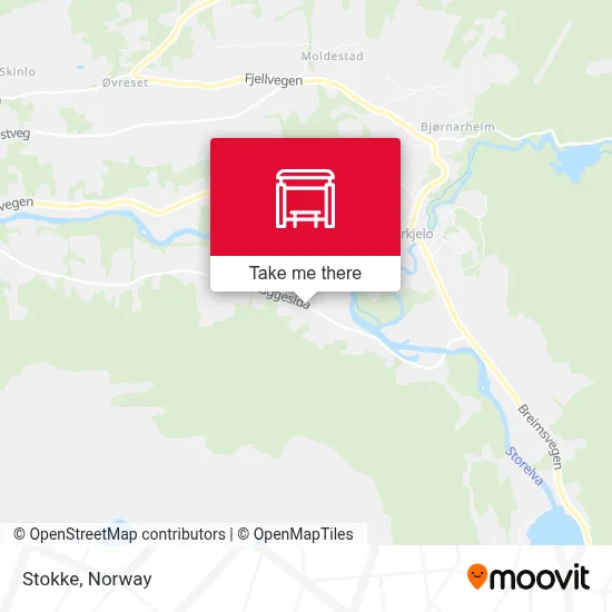 Stokke map