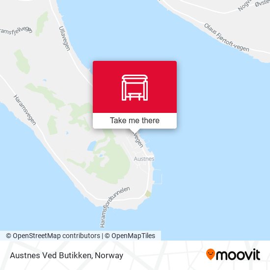 Austnes Ved Butikken map