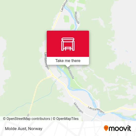 Molde Aust map