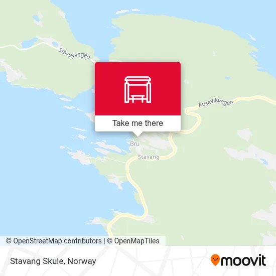 Stavang Skule map