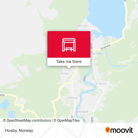 Husby map