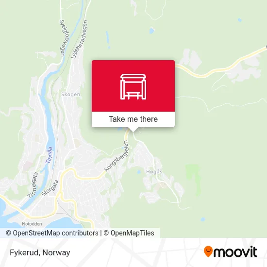 Fykerud map