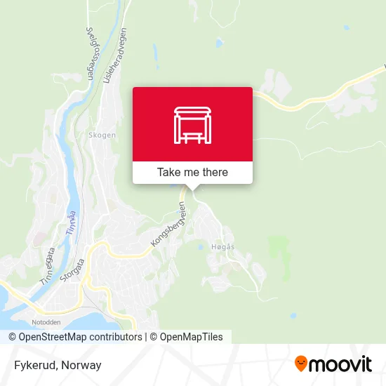 Fykerud map