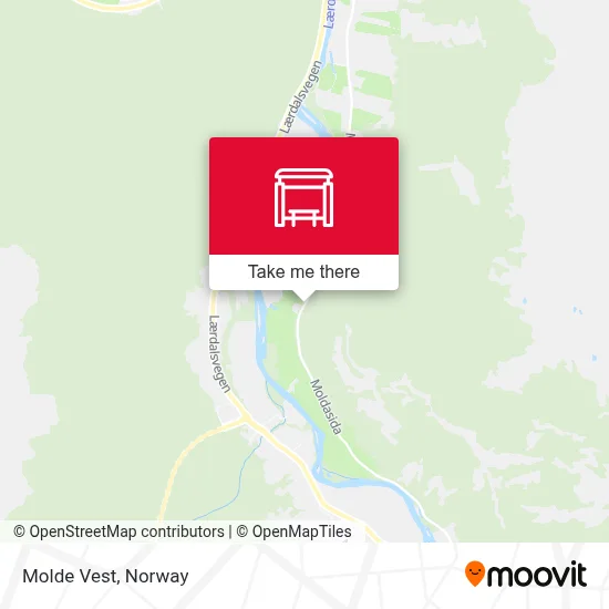 Molde Vest map