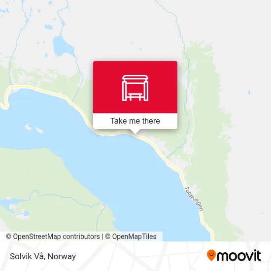 Solvik Vå map