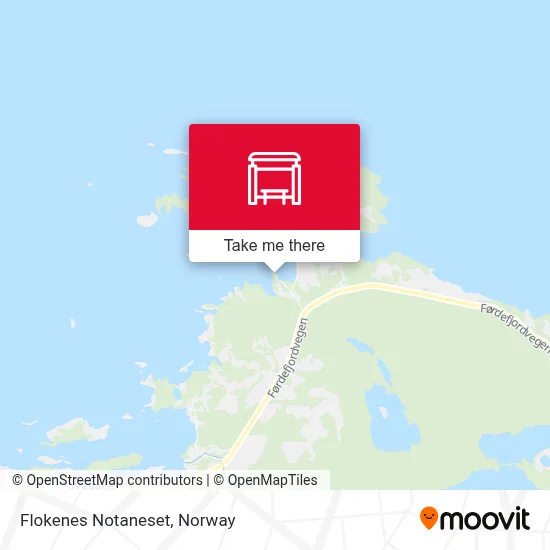 Flokenes Notaneset map