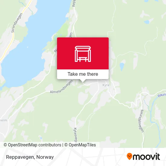 Reppavegen map