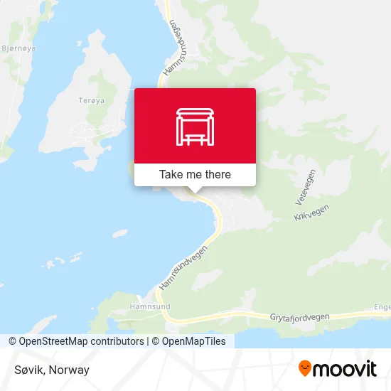 Søvik map