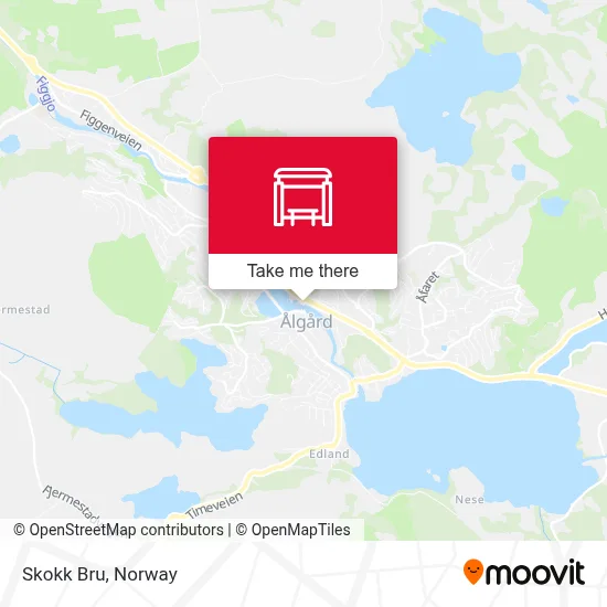 Skokk Bru map