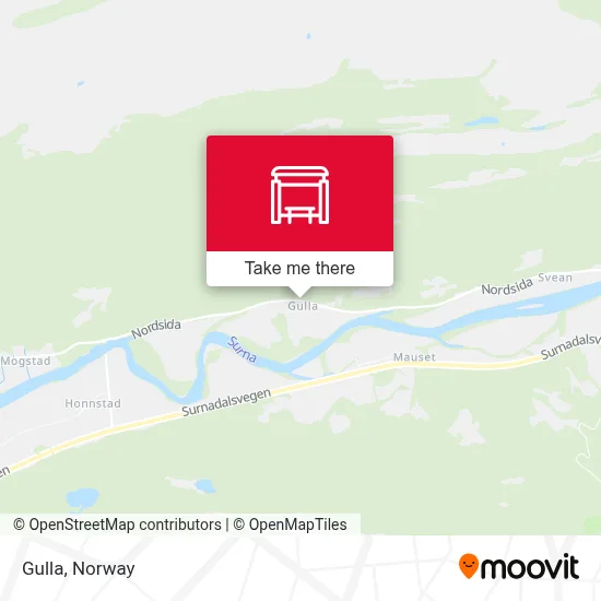 Gulla map