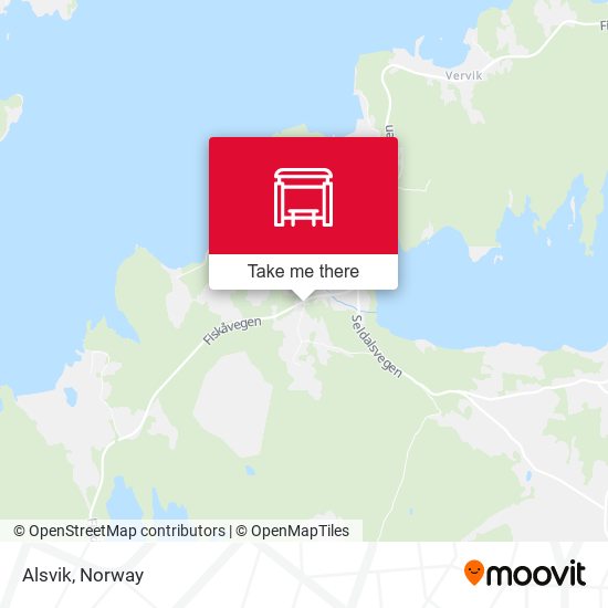 Alsvik map