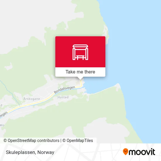 Skuleplassen map