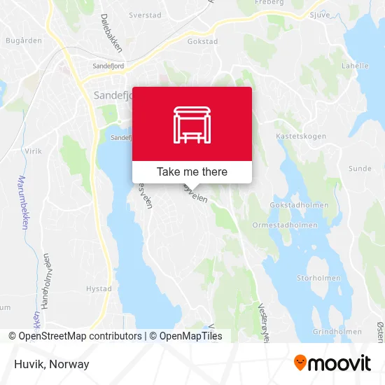 Huvik map