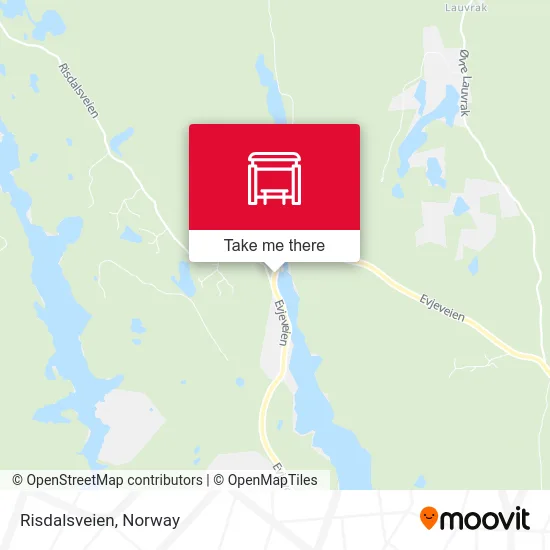 Risdalsveien map